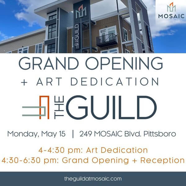 Guild Grand Opening and art dedication