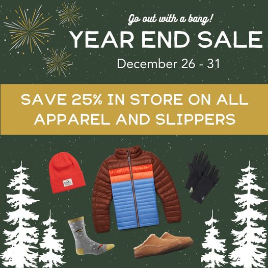 Chatham Outfitters Year End Sale