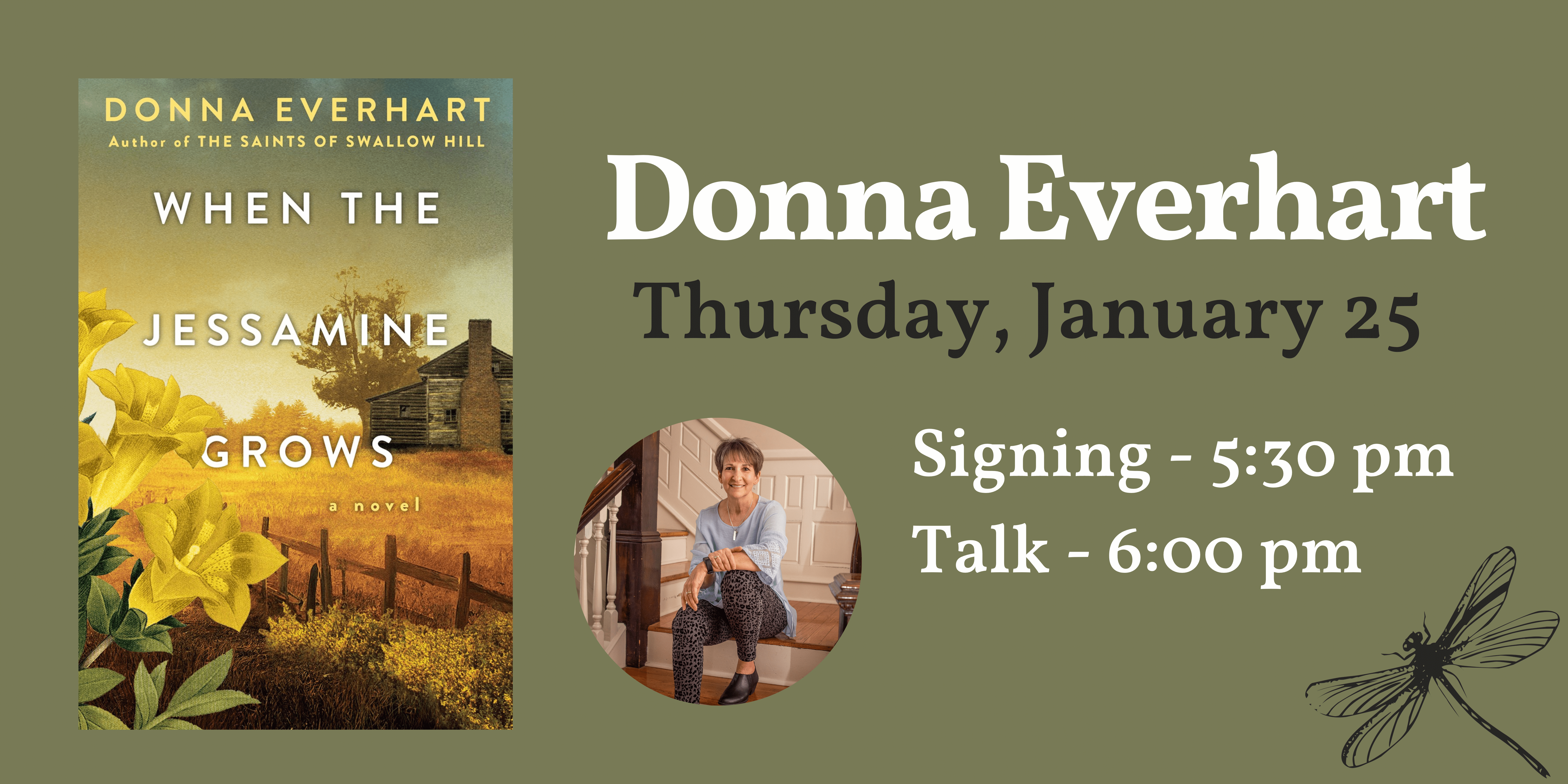 Donna Everhart at Flyleaf Books