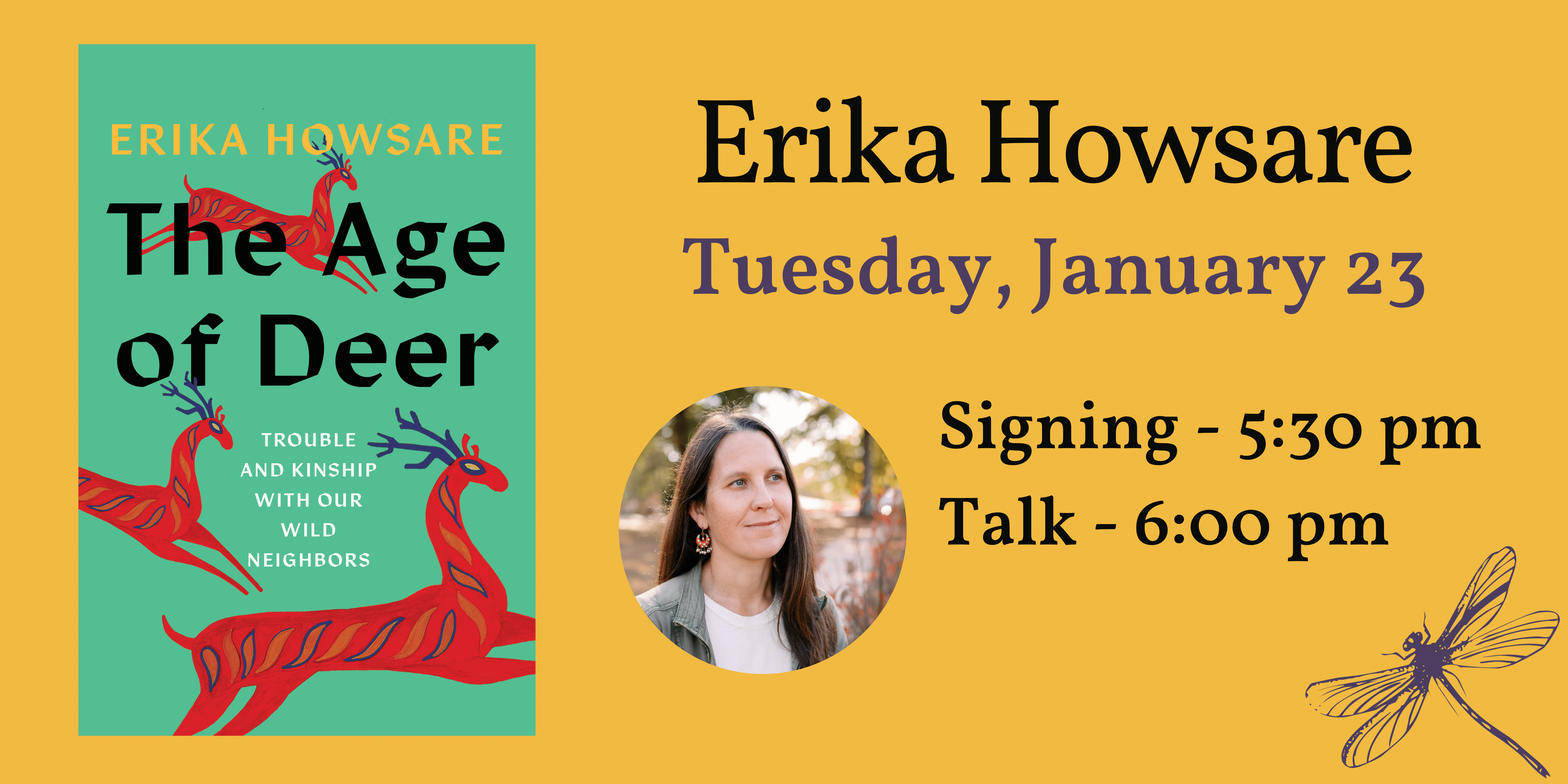 Erika Howsare at Flyleaf Books