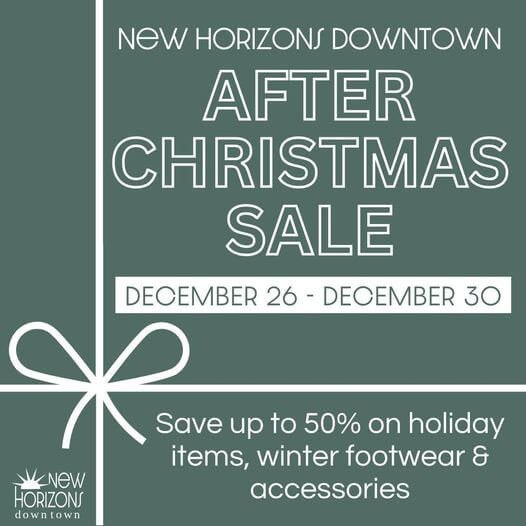 New Horizons Downtown sale