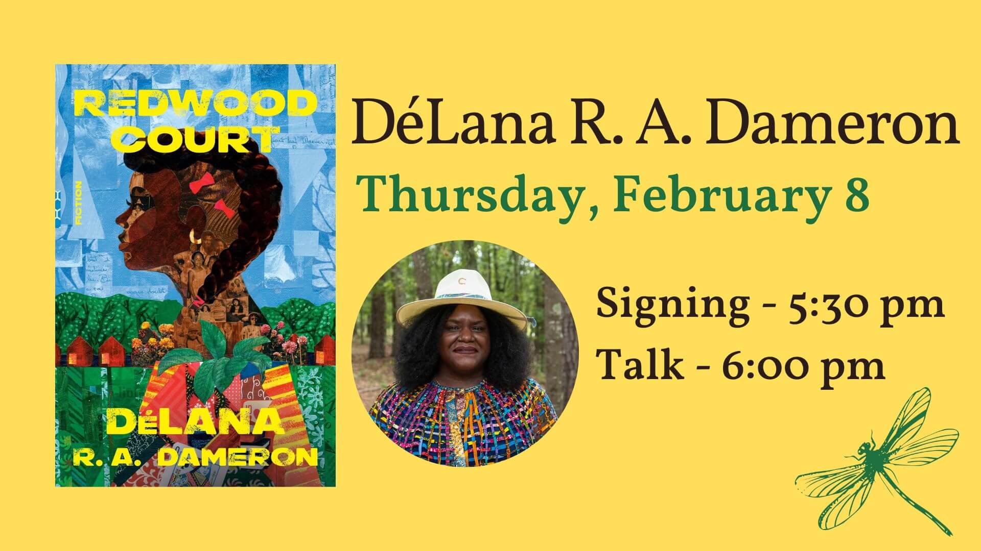 DeLana R. A. Dameron at Flyleaf Books