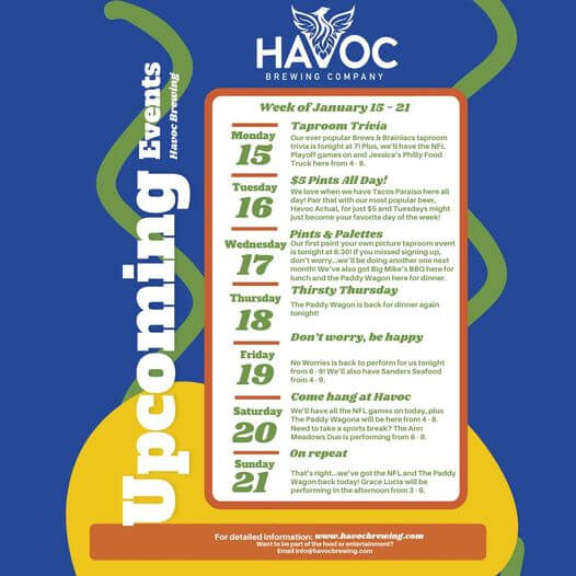 Havoc brewing calendar