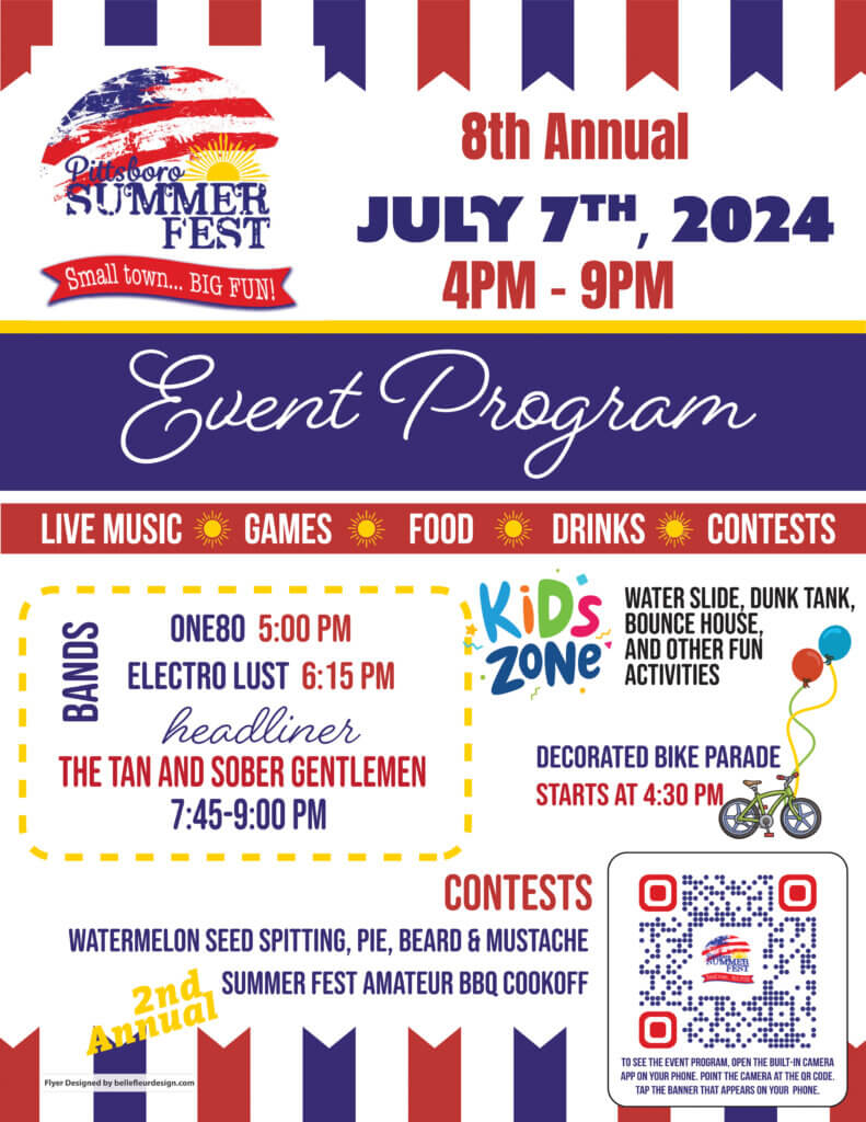 Summer Fest 2024 Event Program