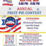 Summer Fest Pie Contest 2024