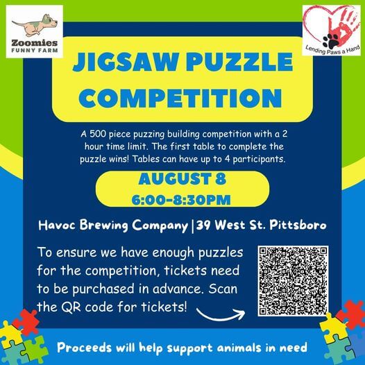 Jigsaw puzzle competition