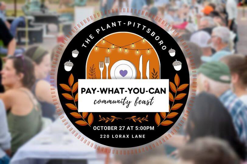 Pay-what-you-can local feast