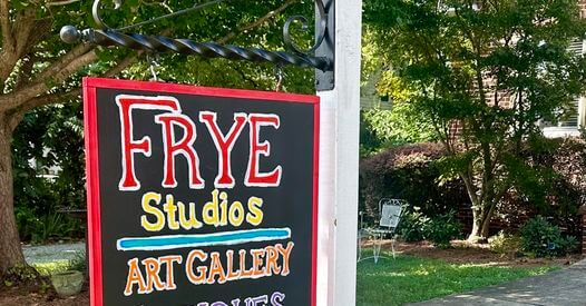 Frye studios open house