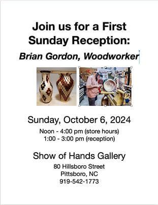 Brian Gordon at Show of Hands Gallery