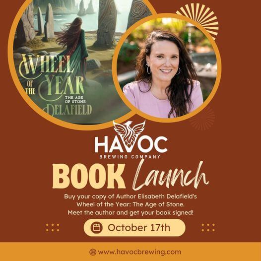 Delafield book launch at Havoc Brewing