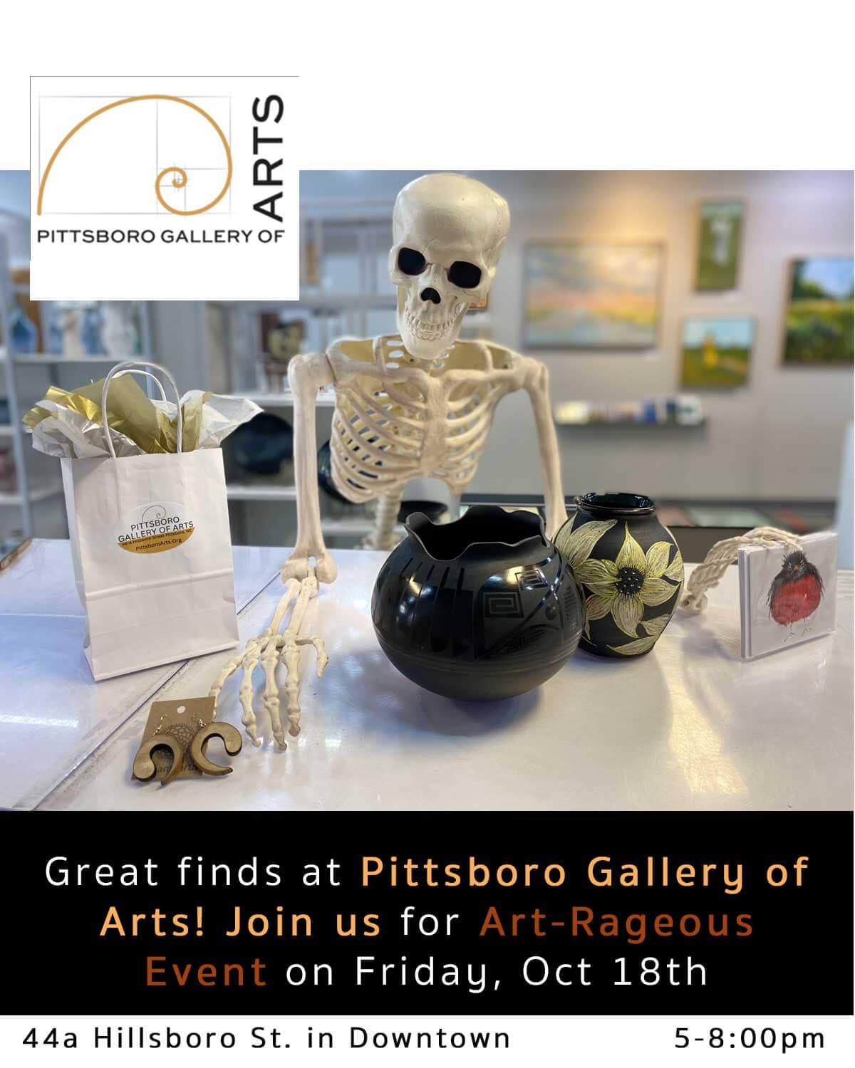 Pittsboro Gallery of Arts Fall Frolic