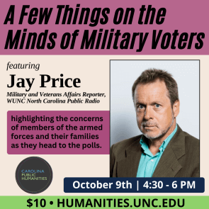 Jay Price at Flyleaf books