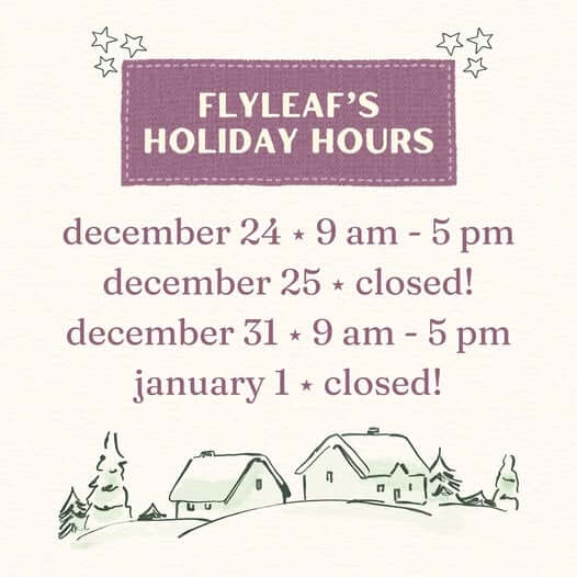 Flyleaf books holiday hours