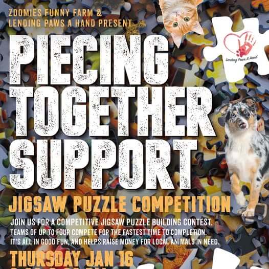 Jigsaw competition at Havoc brewing